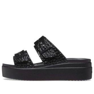 Crocs (WMNS) Brooklyn Croco Shine -solki ”musta” 209361