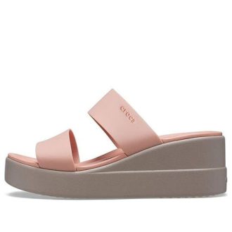 Crocs (WMNS) Brooklyn kevyet vaaleanpunaiset sandaalit 206219-6RL Crocs (WMNS) Brooklyn kevyet vaaleanpunaiset sandaalit 206219-6RL