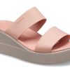 Crocs (WMNS) Brooklyn kevyet vaaleanpunaiset sandaalit 206219-6RL