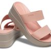 Crocs (WMNS) Brooklyn kevyet vaaleanpunaiset sandaalit 206219-6RL