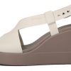 Crocs (WMNS) Brooklyn Lightweight Cement Grey Sandaalit ”Gray” 206222-16T