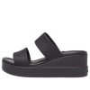 Crocs (WMNS) Brooklyn Lightweight mustat sandaalit 206219-060