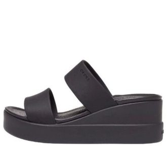 Crocs (WMNS) Brooklyn Lightweight mustat sandaalit 206219-060 Crocs (WMNS) Brooklyn Lightweight mustat sandaalit 206219-060