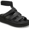 Crocs (WMNS) Brooklyn Luxe Gladiator Sandaalit ”Musta” 209557-060