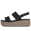 Crocs (WMNS) Brooklyn paksupohjaiset mustat sandaalit ”Black” 206453-07H