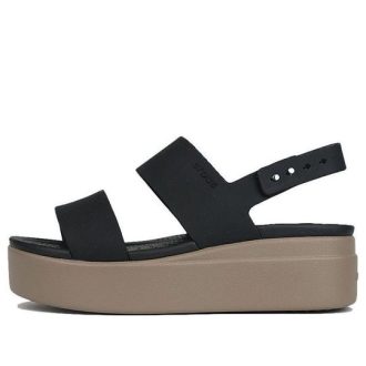 Crocs (WMNS) Brooklyn paksupohjaiset mustat sandaalit ”Black” 206453-07H Crocs (WMNS) Brooklyn paksupohjaiset mustat sandaalit ”Black” 206453-07H