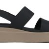 Crocs (WMNS) Brooklyn paksupohjaiset mustat sandaalit ”Black” 206453-07H