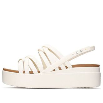 Crocs (WMNS) Brooklyn Strappy White Sandals 206751-159 Crocs (WMNS) Brooklyn Strappy White Sandals 206751-159