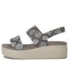 Crocs (WMNS) Brooklyn Thick Sole vapaa-ajan sandaalit harmaa 206453-93T