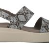 Crocs (WMNS) Brooklyn Thick Sole vapaa-ajan sandaalit harmaa 206453-93T