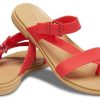 Crocs (WMNS) Casual Flame Red -tossut 206108-8C1 Crocs (WMNS) Casual Flame Red -tossut 206108-8C1