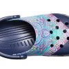 Crocs (WMNS) Classic Clog Liberty London Beach Deep Blue Sandaalit 206447-410 Crocs (WMNS) Classic Clog Liberty London Beach Deep Blue Sandaalit 206447-410