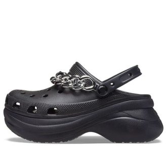 Crocs (WMNS) Classic Clog Retro Sandaalit Musta Hopea 206662-067 Crocs (WMNS) Classic Clog Retro Sandaalit Musta Hopea 206662-067