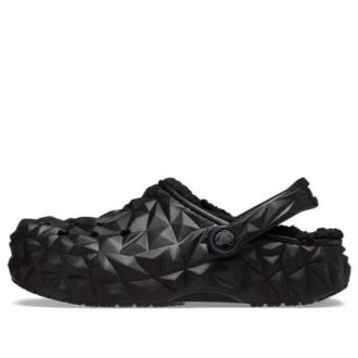 Crocs (WMNS) Classic Clog vuoratut geometriset kengät ”Musta” 210069-001 Crocs (WMNS) Classic Clog vuoratut geometriset kengät ”Musta” 210069-001
