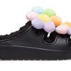 Crocs (WMNS) Classic Cozy Daisy -puukengät ”Black Multi” 209240-001