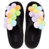 Crocs (WMNS) Classic Cozy Daisy -puukengät ”Black Multi” 209240-001