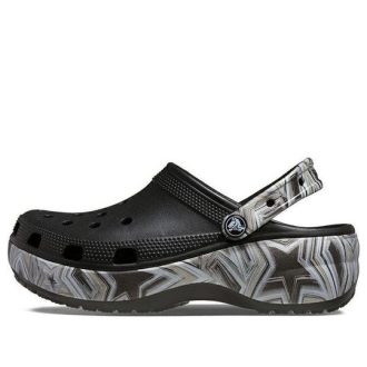 Crocs (WMNS) Classic Crush Disco Clog ”Musta” 208123-0C4 Crocs (WMNS) Classic Crush Disco Clog ”Musta” 208123-0C4