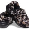 Crocs (WMNS) Classic Fur Sure ”Line Animal Oreo” 207303-0C4