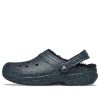 Crocs (WMNS) Classic Glitter Musta vuoratut puukengät ”Starry Skies” 205842-9BD