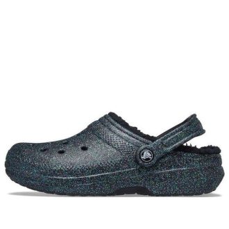 Crocs (WMNS) Classic Glitter Musta vuoratut puukengät ”Starry Skies” 205842-9BD Crocs (WMNS) Classic Glitter Musta vuoratut puukengät ”Starry Skies” 205842-9BD