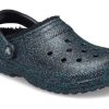 Crocs (WMNS) Classic Glitter Musta vuoratut puukengät ”Starry Skies” 205842-9BD