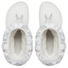 Crocs (WMNS) Classic Neo Puff Luxe -saappaat ”White Grey” 207312-1CR