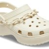 Crocs (WMNS) Classic Platform Chain puukengät ”Bone” 209022-2Y2