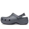 Crocs (WMNS) Classic Platform Glitter II Clog ”Musta” 207770-001