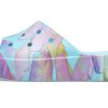 Crocs (WMNS) Classic Platform Palm Print -dia ”Blue Multi-Color” 208607-4NQ
