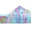 Crocs (WMNS) Classic Platform Palm Print -dia ”Blue Multi-Color” 208607-4NQ