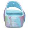 Crocs (WMNS) Classic Platform Palm Print -dia ”Blue Multi-Color” 208607-4NQ
