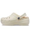 Crocs (WMNS) Classic Platform vuorattu puukenkä ”Bone” 207938-2Y2