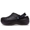 Crocs (WMNS) Classic Platform vuorattu puukenkä ”Musta” 207938-001