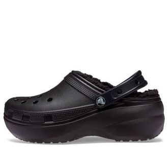 Crocs (WMNS) Classic Platform vuorattu puukenkä ”Musta” 207938-001