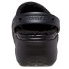 Crocs (WMNS) Classic Platform vuorattu puukenkä ”Musta” 207938-001