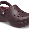 Crocs (WMNS) Classic Platform vuoratut puukengät ”Dark Cherry” 207938-6WD