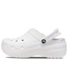 Crocs (WMNS) Classic Platform vuoratut puukengät ”White” 207938-100