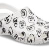Crocs (WMNS) Classic Skull Print -puukengät ”White Black” 208993-103