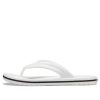 Crocs (WMNS) Crocband Flip-Flops ”White” 206100-100