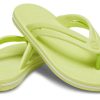 Crocs (WMNS) Crocband Flip ”Light Green” 206100-3U4