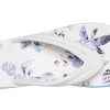 Crocs (WMNS) Crocband Flowers Flip-Flops valkoinen 206101-1C8