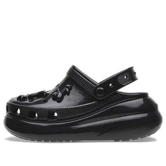 Crocs (WMNS) Crush High Shine -puukengät ”Musta” 209285-001 Crocs (WMNS) Crush High Shine -puukengät ”Musta” 209285-001