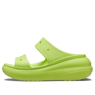 Crocs (WMNS) Crush Sandal ”Limeade” 207670-3UH Crocs (WMNS) Crush Sandal ”Limeade” 207670-3UH