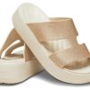 Crocs (WMNS) Getaway Platform H-Strap sandaalit ”White Brown” 209667-160