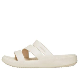 Crocs (WMNS) Getaway Strappy Slides ”Cream White” 209587-160 Crocs (WMNS) Getaway Strappy Slides ”Cream White” 209587-160