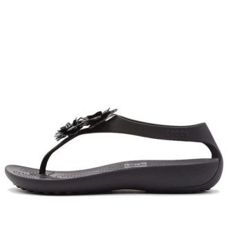 Crocs (WMNS) hengittävät mukavat kevyet mustat sandaalit 205600-060 Crocs (WMNS) hengittävät mukavat kevyet mustat sandaalit 205600-060