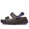 Crocs (WMNS) Hiker Xscape sandaali ”Espresso Neon Purple” 208181-2A0