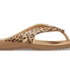 Crocs (WMNS) Kadee ll Leopard Print Flip-Flops Ruskea 206398-98R