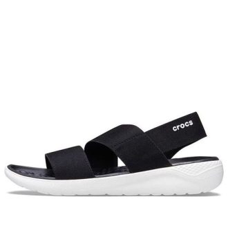 Crocs (WMNS) Kengät Urheilusandaalit ”Black White” 206081-066 Crocs (WMNS) Kengät Urheilusandaalit ”Black White” 206081-066