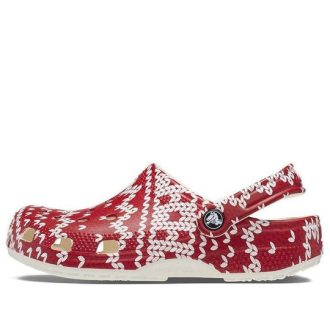 Crocs (WMNS) klassinen lomapusero Graphic ”Red White” 209237-90H